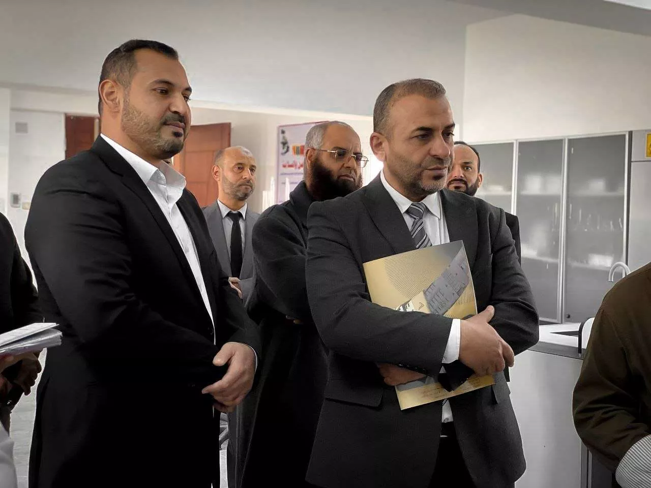 زيارة الفريق التأسيسي للجودة لكلية التقنية الطبية الرياينة