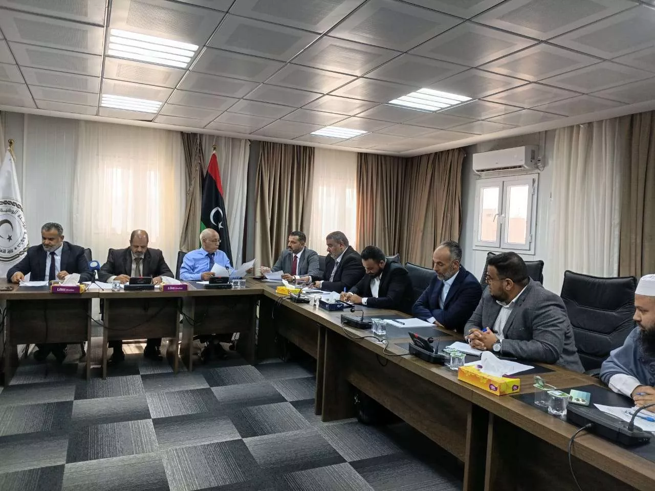 جامعة الزنتان تشارك في اجتماع مديري إدارات شؤون أعضاء هيئة التدريس بالجامعات الليبية
