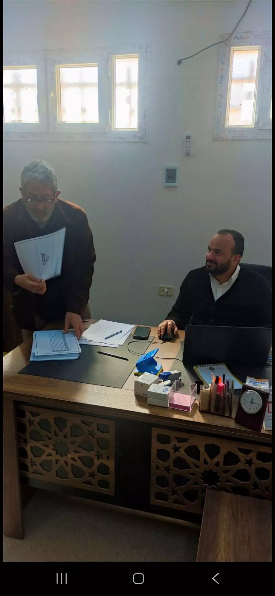 تجهيز واستكمال متطلبات فريق التدقيق التابع للجنة الجودة والاعتماد المؤسسي