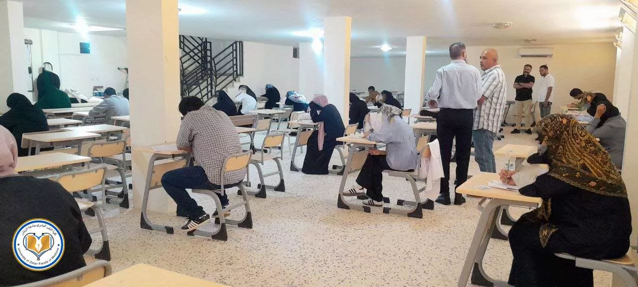 متابعة سير امتحانات الدور الثاني بكلية الطب البشري – الزنتان