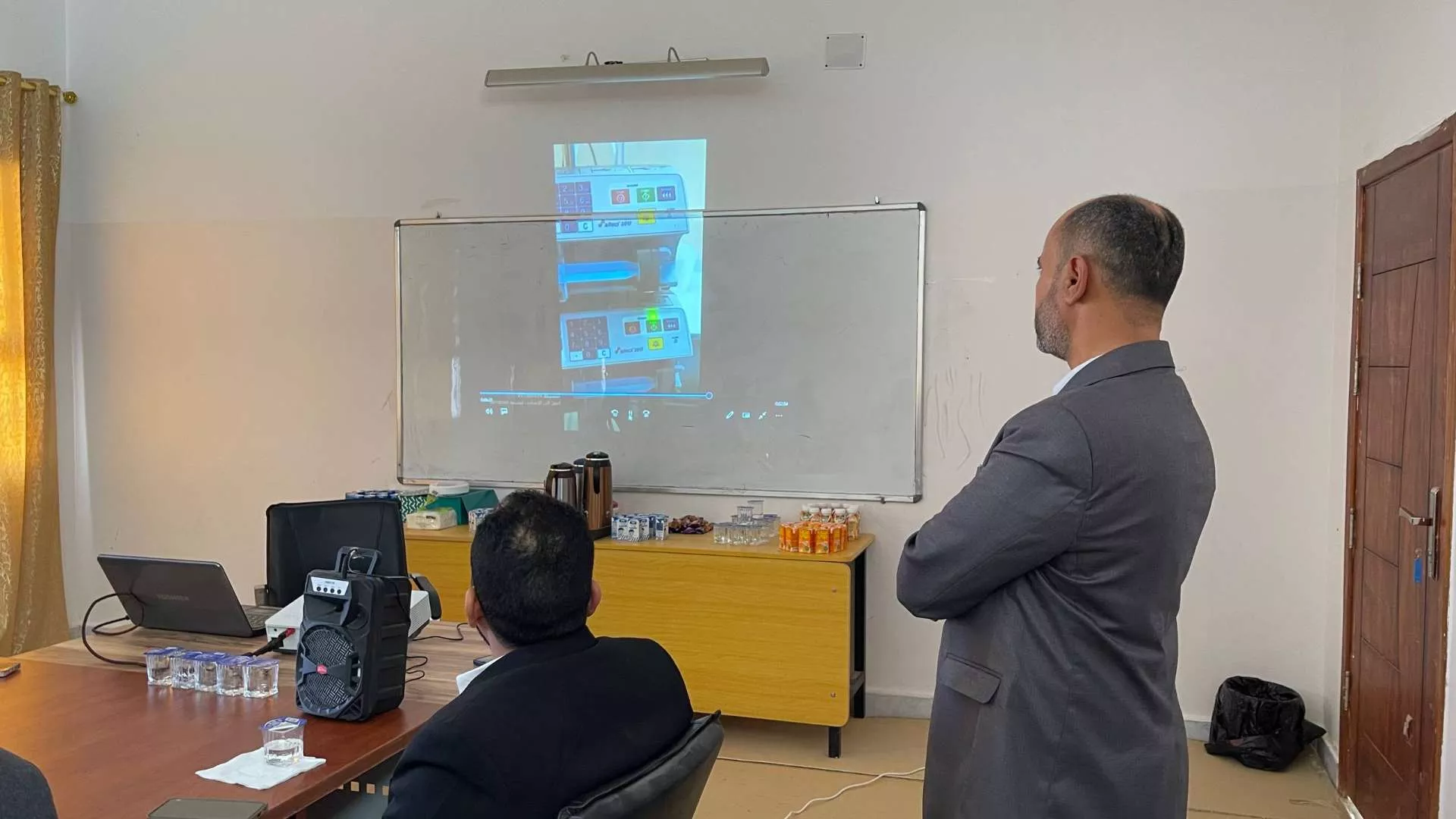 زيارة الفريق التأسيسي للجودة لكلية التقنية الطبية الرياينة