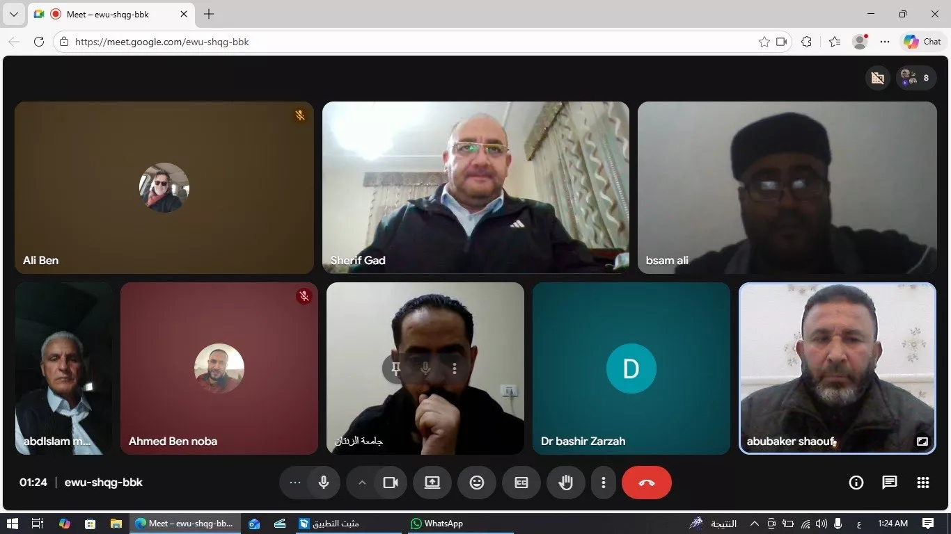 تواصل أعمال لجنة التصنيف بجامعة الزنتان 2026