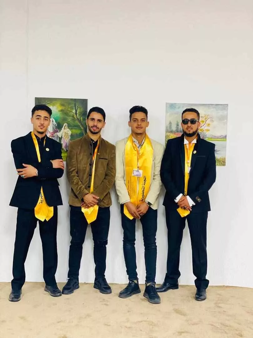 طلبة قسم الخدمة الاجتماعية ضمن أعضاء اللجنة التحضيرية للمؤتمر العالمي الأول بكلية التربية الزنتان