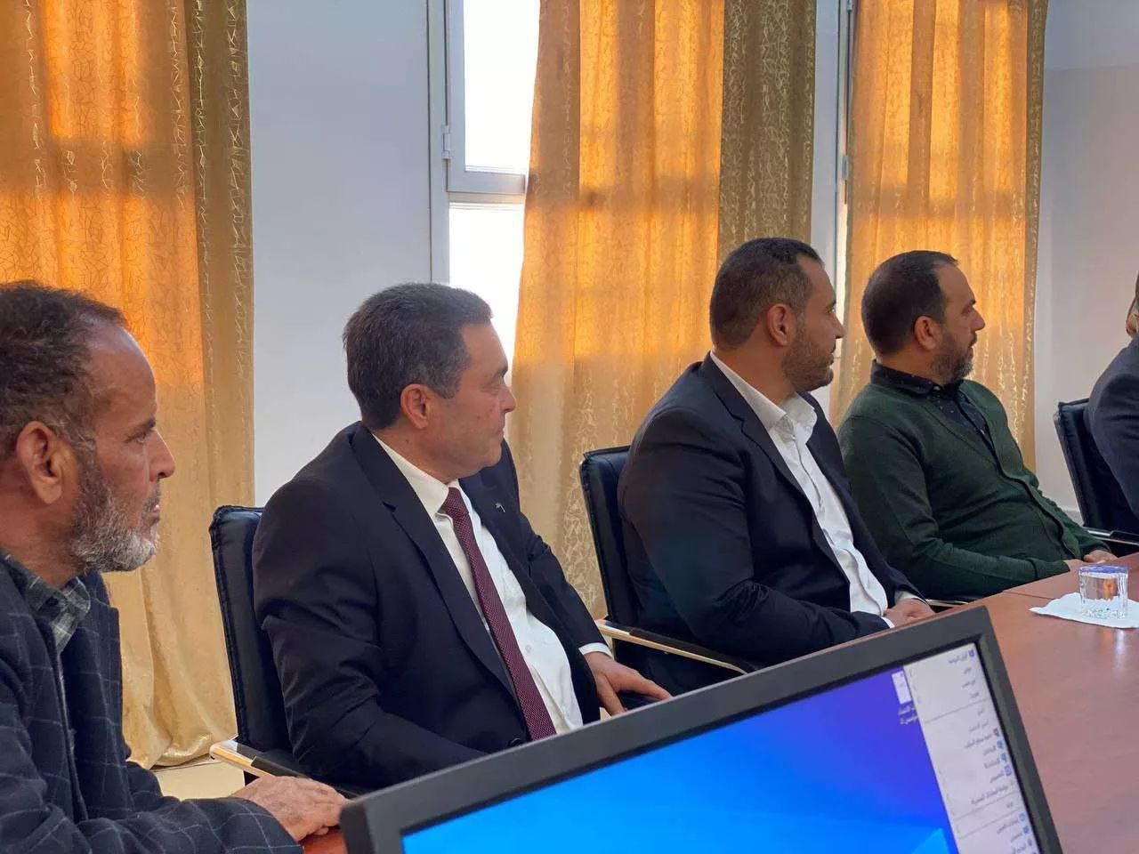 زيارة الفريق التأسيسي للجودة لكلية التقنية الطبية الرياينة