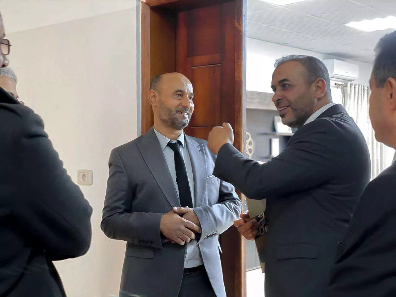 زيارة الفريق التأسيسي للجودة لكلية التقنية الطبية الرياينة