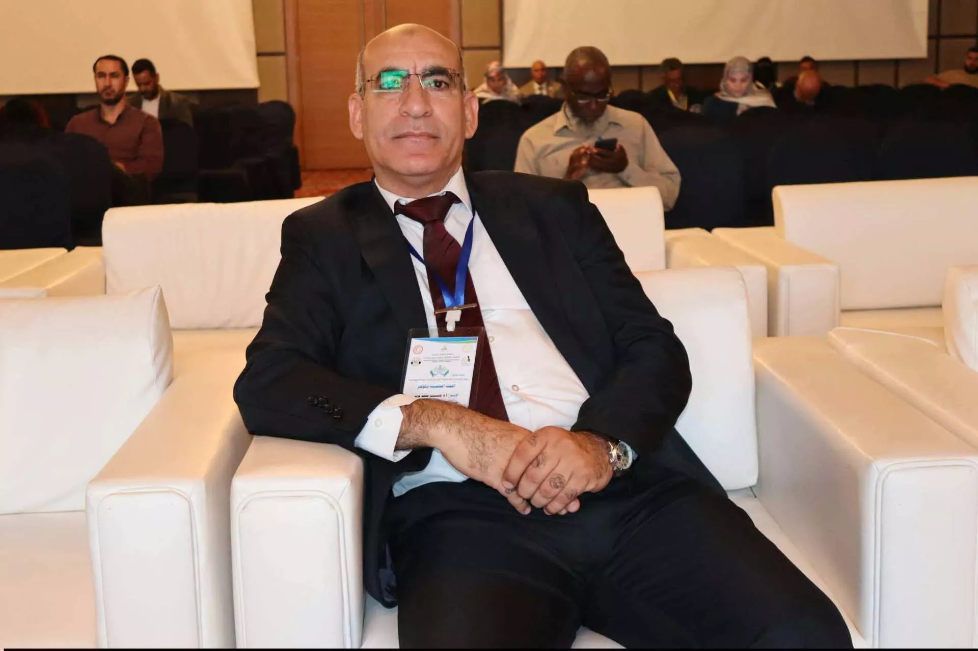 مشاركو فاعلة للسيد ا. د. ياسر عزب  في المؤتمر العلمي. طرابلس