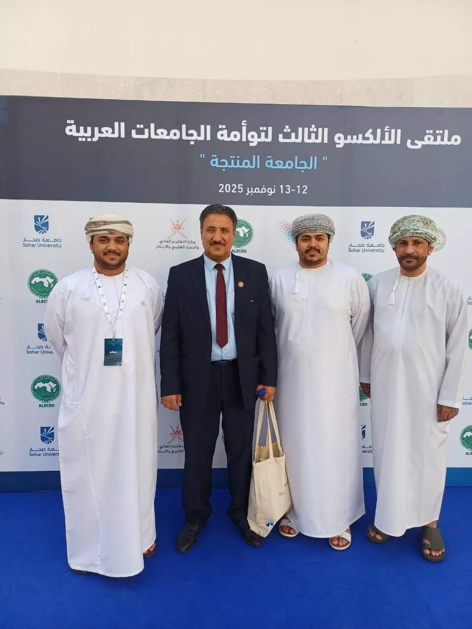 رييس جامعة الزنتان يشارك في الملتقى الثالث لتوأمة الجامعات العربية في سلطنة عمان