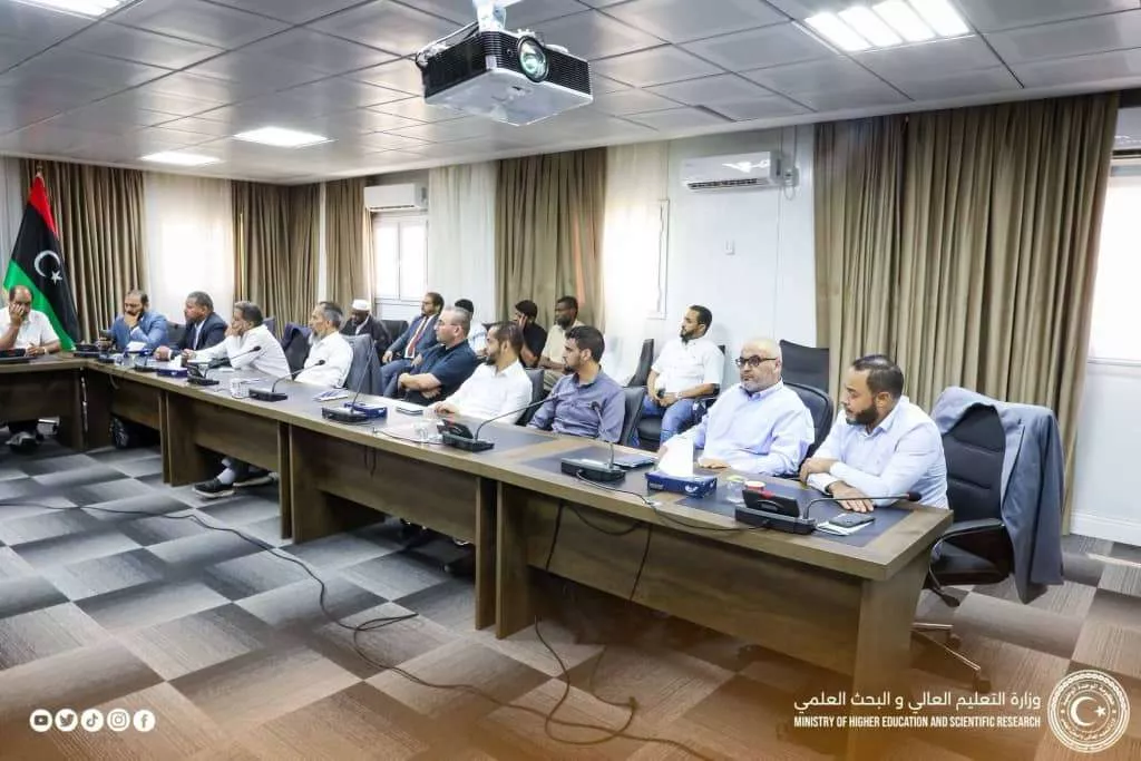 مشاركة مدير مركز المعلومات والتوثيق بالجامعة  في ورشة عمل حول بوابة وزارة التعليم العالي