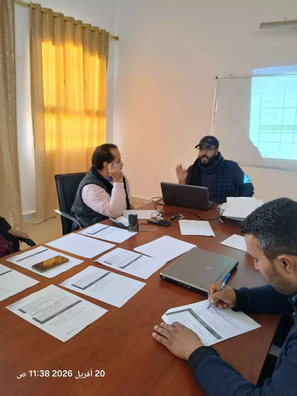 متابعات | اجتماع مدير مكتب الجودة بالجامعة مع مجلس الكلية